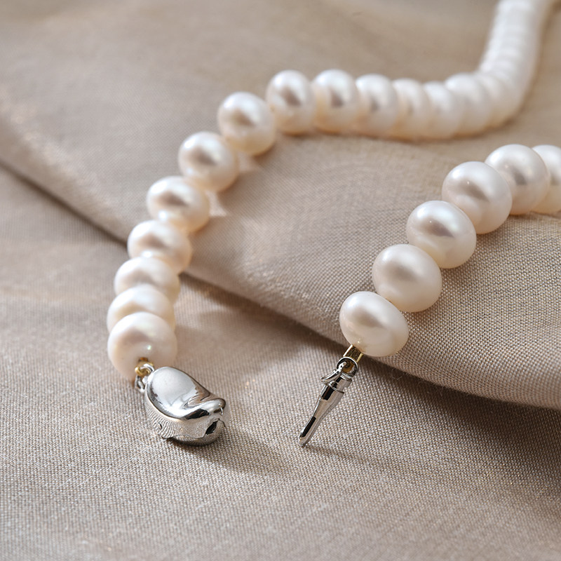 母亲节礼物天然淡水珍珠925款项链 何先生 原创设计师珍珠饰品项链