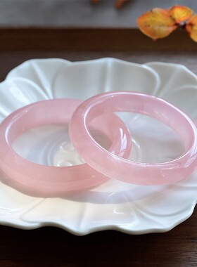 小红书白月光新疆天山翠粗款手镯