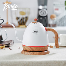 Руки мыть горшки bincoo手冲咖啡壶套装挂耳白色电热水壶摩卡壶滤杯长嘴复古分享壶