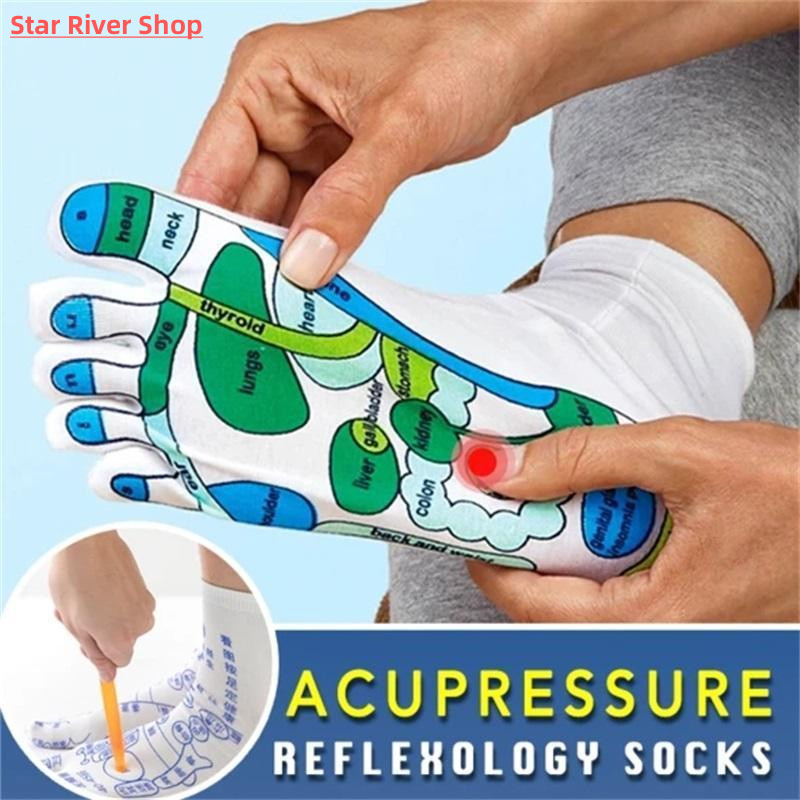 Hot Sale Acupressure Socks Physiotherapy Massage Relieve Tir - 图3