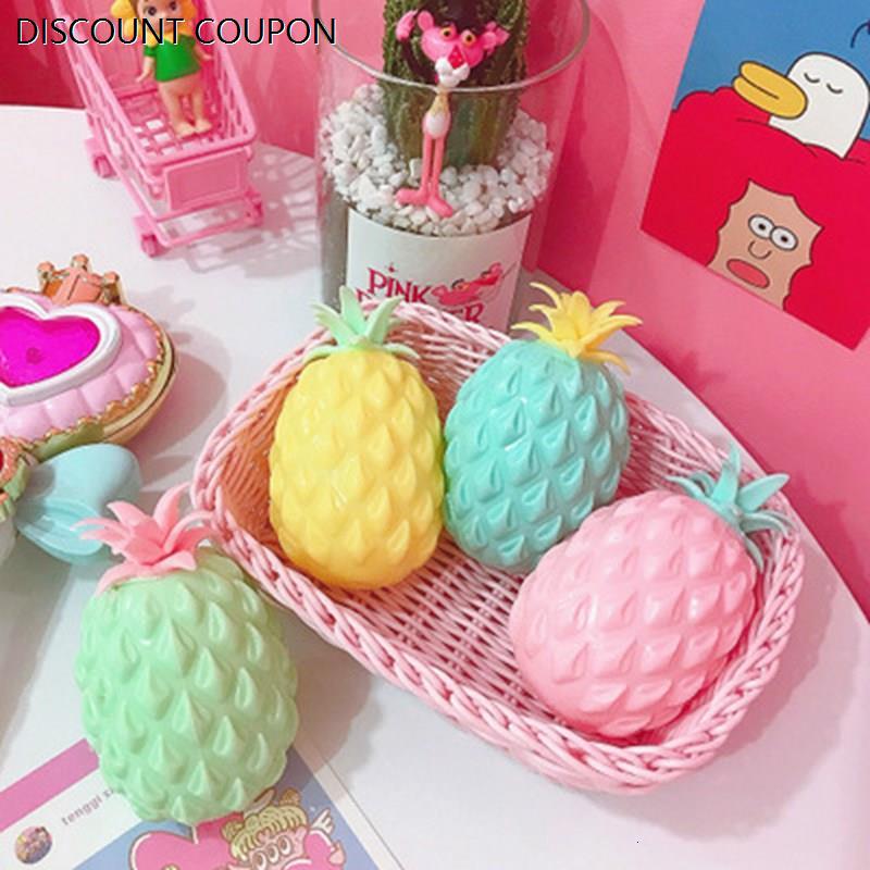 SALE!2pcs Pineapple Anti Stress Grape Ball Funny Gadget Vent - 图2