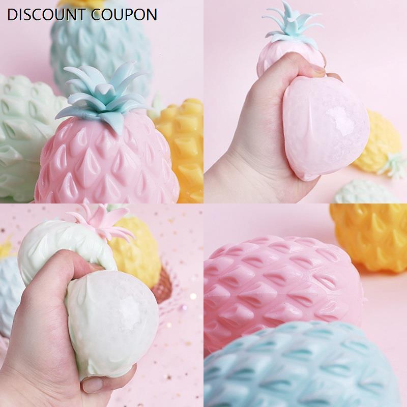 SALE!2pcs Pineapple Anti Stress Grape Ball Funny Gadget Vent - 图0