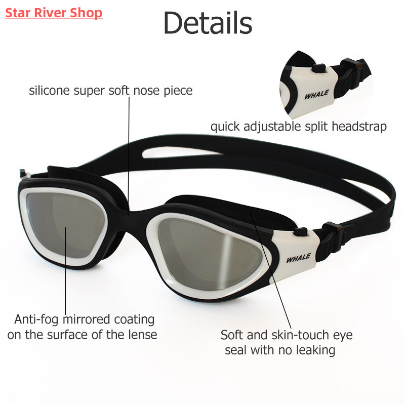 Professional Adult Anti-fog UV protection Lens Men Women Swi - 图0