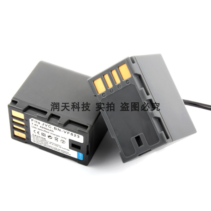 摄像机假电池VF823 USB 8V调压线适用JVC GZ-HD40 HD30 HD10 330 - 图2