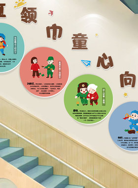 爱国英雄红色文化教育环创装饰画
