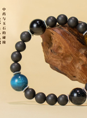非遗古法合香珠手工制作手串