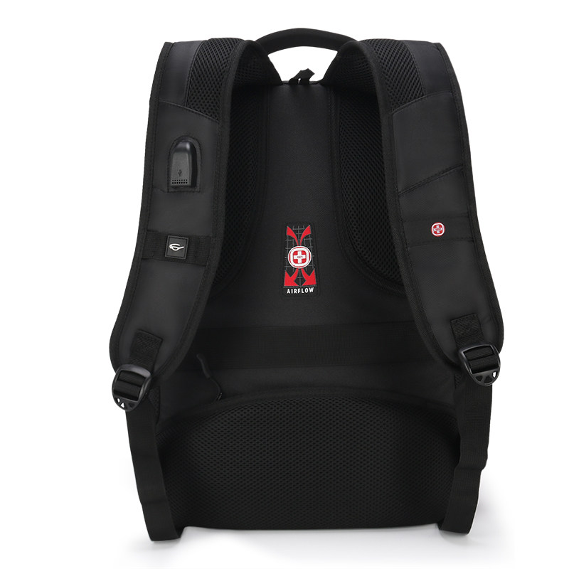 瑞士军士刀男士大容量旅行双肩包 十字勋章双肩背包