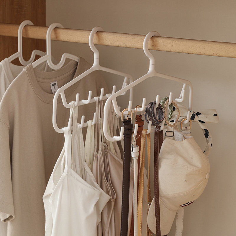 腰带发圈吊带衣架家用挂内衣发箍收纳学生背心挂钩神器简约晾衣架,淘宝优惠券,粉丝福利购,淘宝优惠卷
