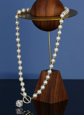 巴洛克珍珠锁骨链4426