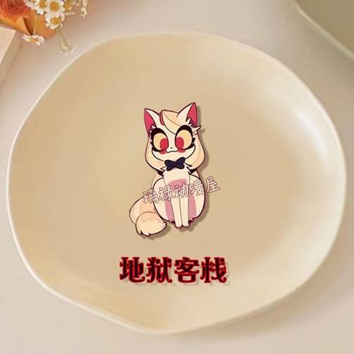 地狱客栈周边胸针阿拉斯托路西法沃克斯亚当徽章书包挂件同学礼物 - 图2