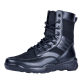 Summer men's and women's security shoe net eye breathable outdoor high -top gangsters super light combat boots zipper zipper training boots, security boots