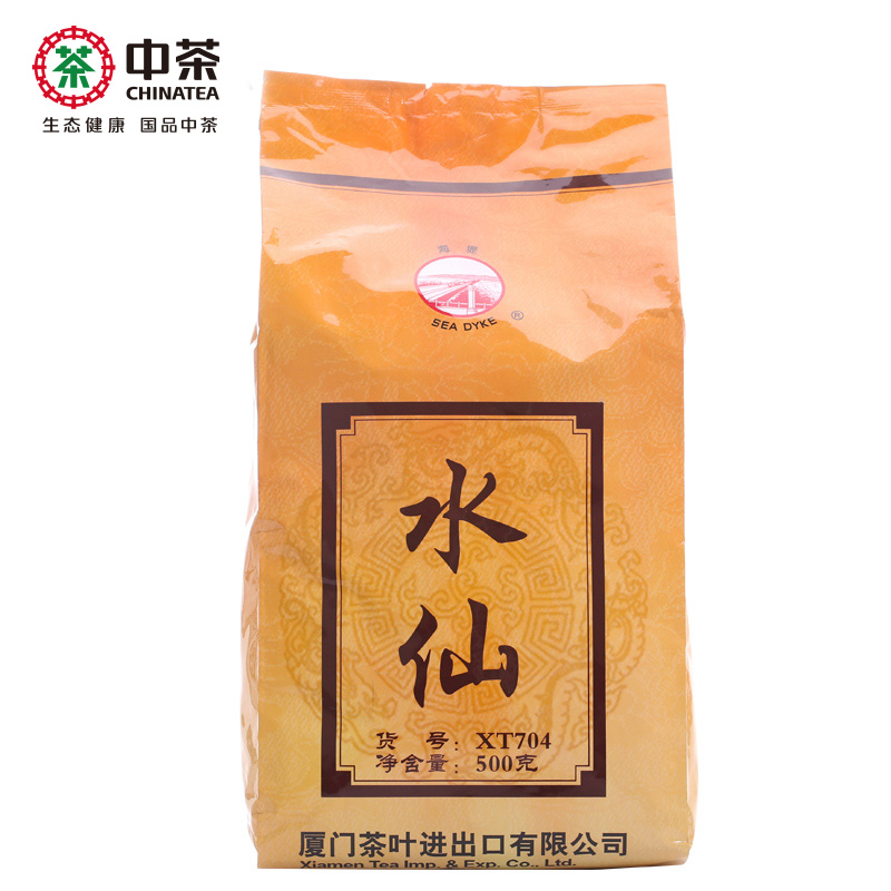 中茶海堤茶叶 水仙茶一级袋装500g 乌龙茶散装足火烘焙中粮出品 - 图0