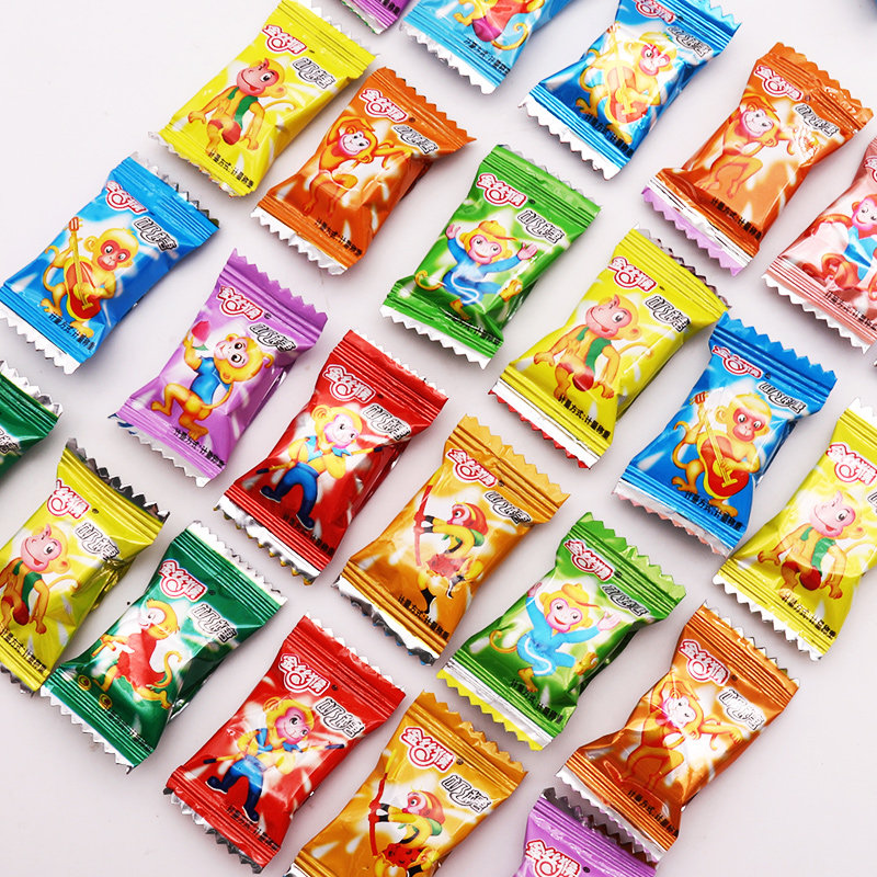 特价230g/袋装金丝猴系列小镀铝奶糖软糖牛奶糖结婚订婚喜事糖果