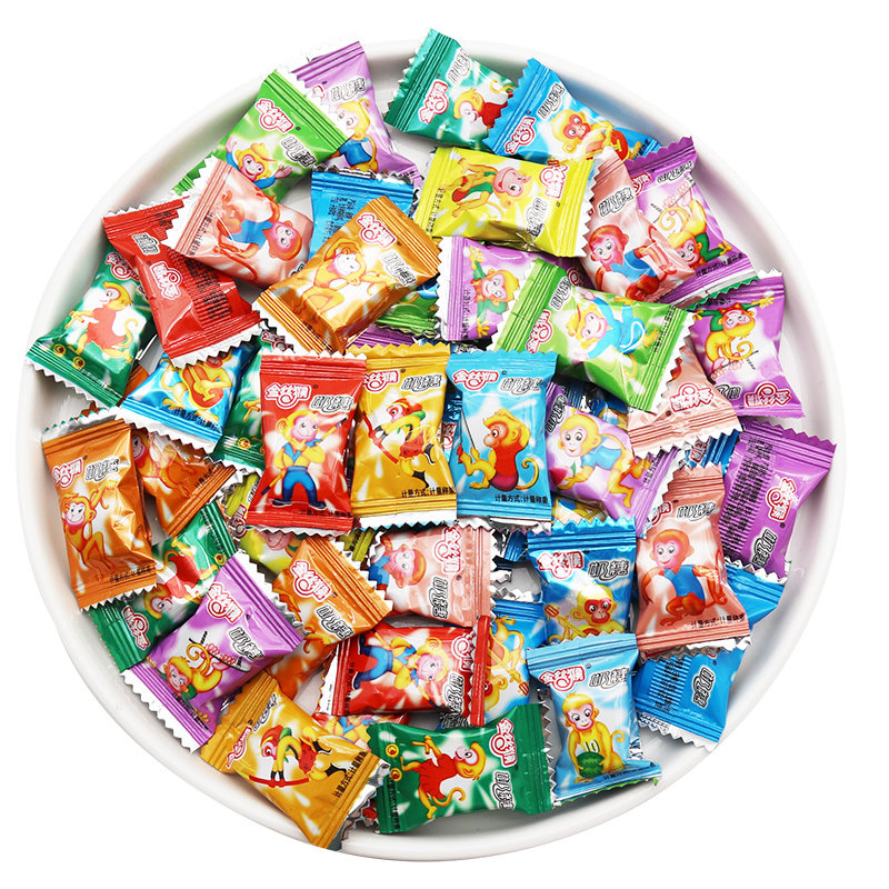 特价230g/袋装金丝猴系列小镀铝奶糖软糖牛奶糖结婚订婚喜事糖果