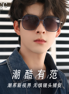 2026新款塑钢钛偏光墨镜男士