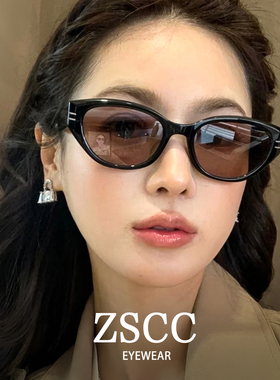 高级感猫眼大框太阳镜女UV400