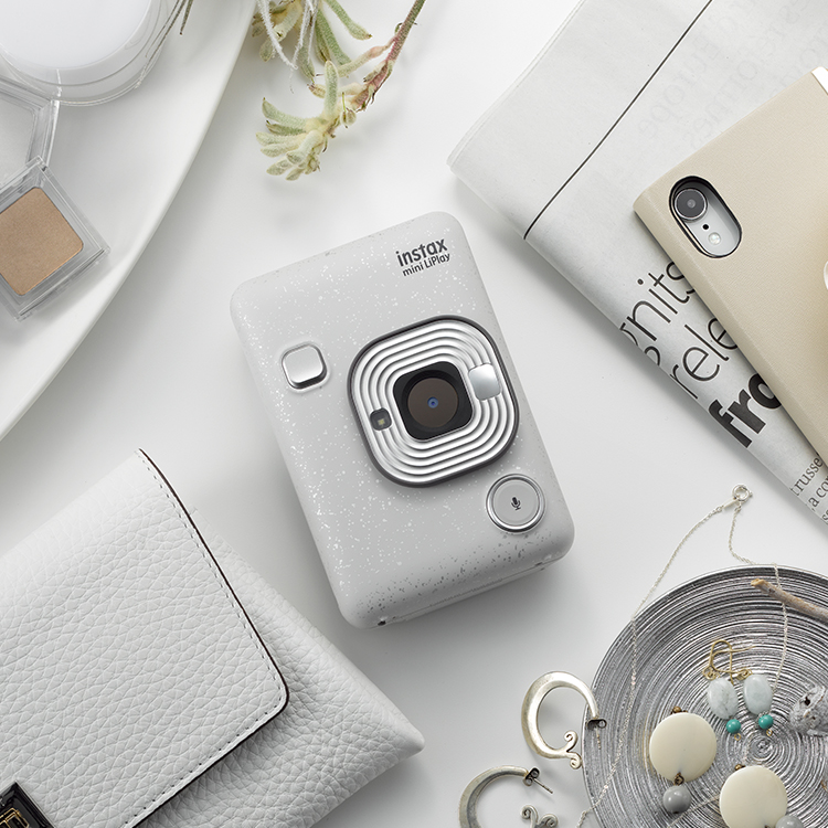 富士instax mini LiPlay拍立得有声相机胶片手机照片打印相机 evo