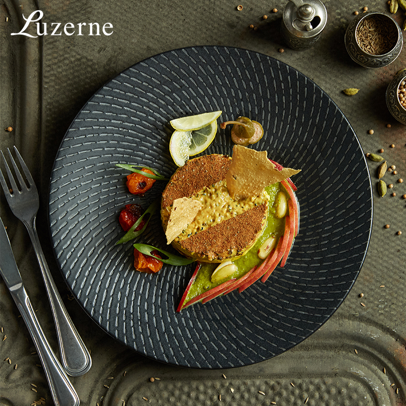 Luzerne陆升陶瓷云端餐具吃饭的碗盘子日式情侣和风精致高颜值ins - 图0