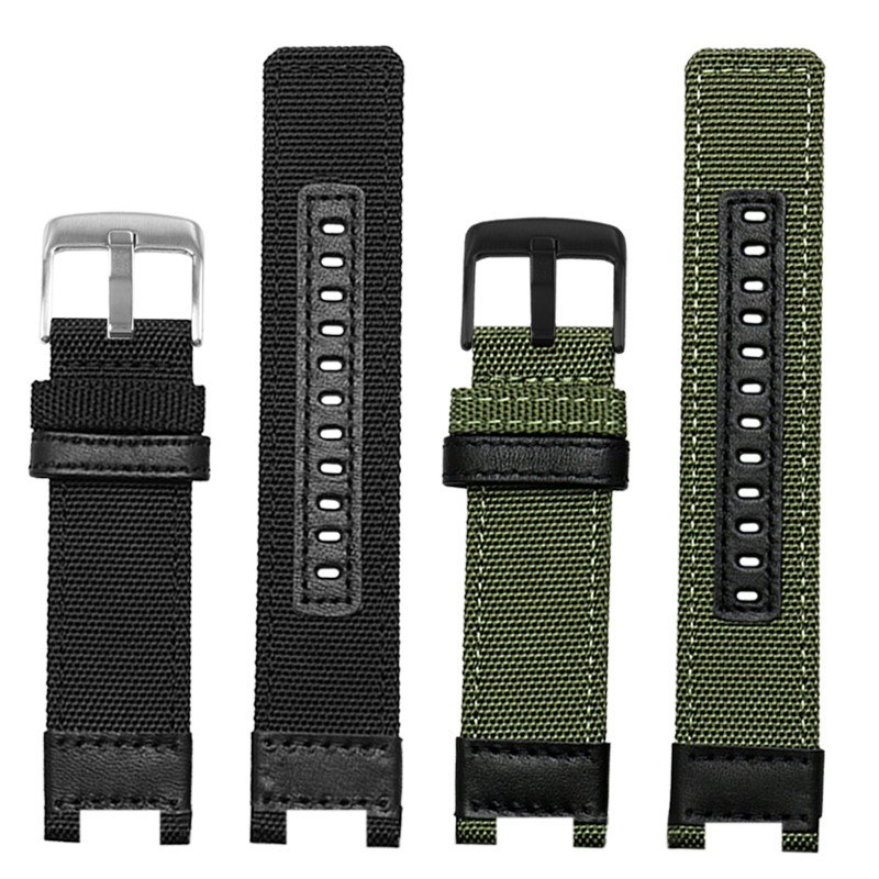 适配g-shock卡西欧尼龙帆布手表带 靓美莱配件