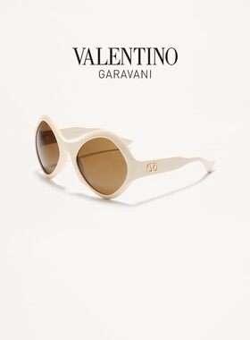 [6期免息][新品上市]华伦天奴VALENTINO女士 圆形太阳眼镜