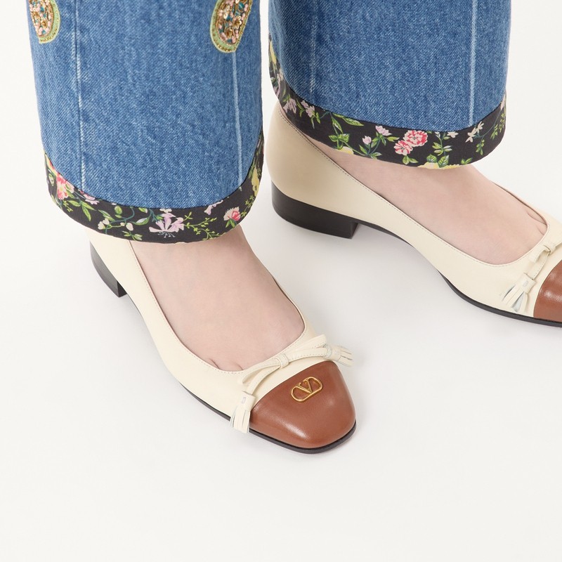 [礼物]华伦天奴VALENTINO女士 VALET DU ROI 芭蕾舞平底鞋,淘宝优惠券,粉丝福利购,淘宝优惠卷