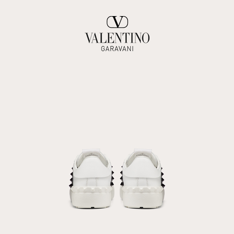 【24期免息】华伦天奴VALENTINO女士 ROCKSTUD UNTITLED小白鞋-图1