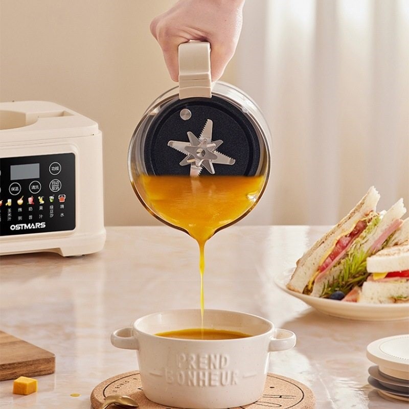德国OSTMARS破壁豆浆机家用轻音料理机多功能全自动加热免煮小型,淘宝优惠券,粉丝福利购,淘宝优惠卷