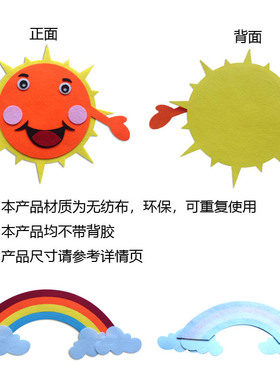 装饰品教室蓝天白云云朵幼儿园