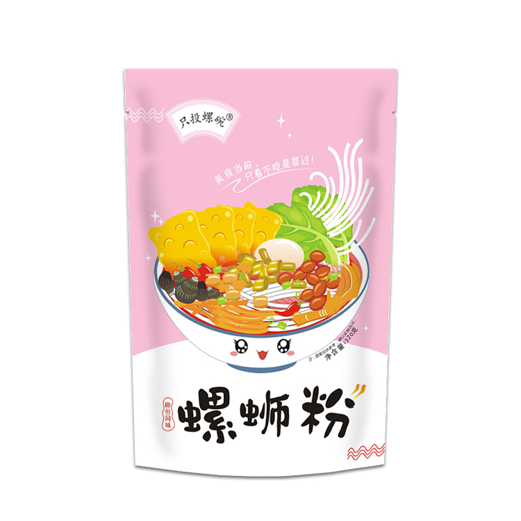 只投螺碗螺蛳粉320g*5包装正宗柳州螺丝粉包邮广西特产螺狮粉整箱 - 图3