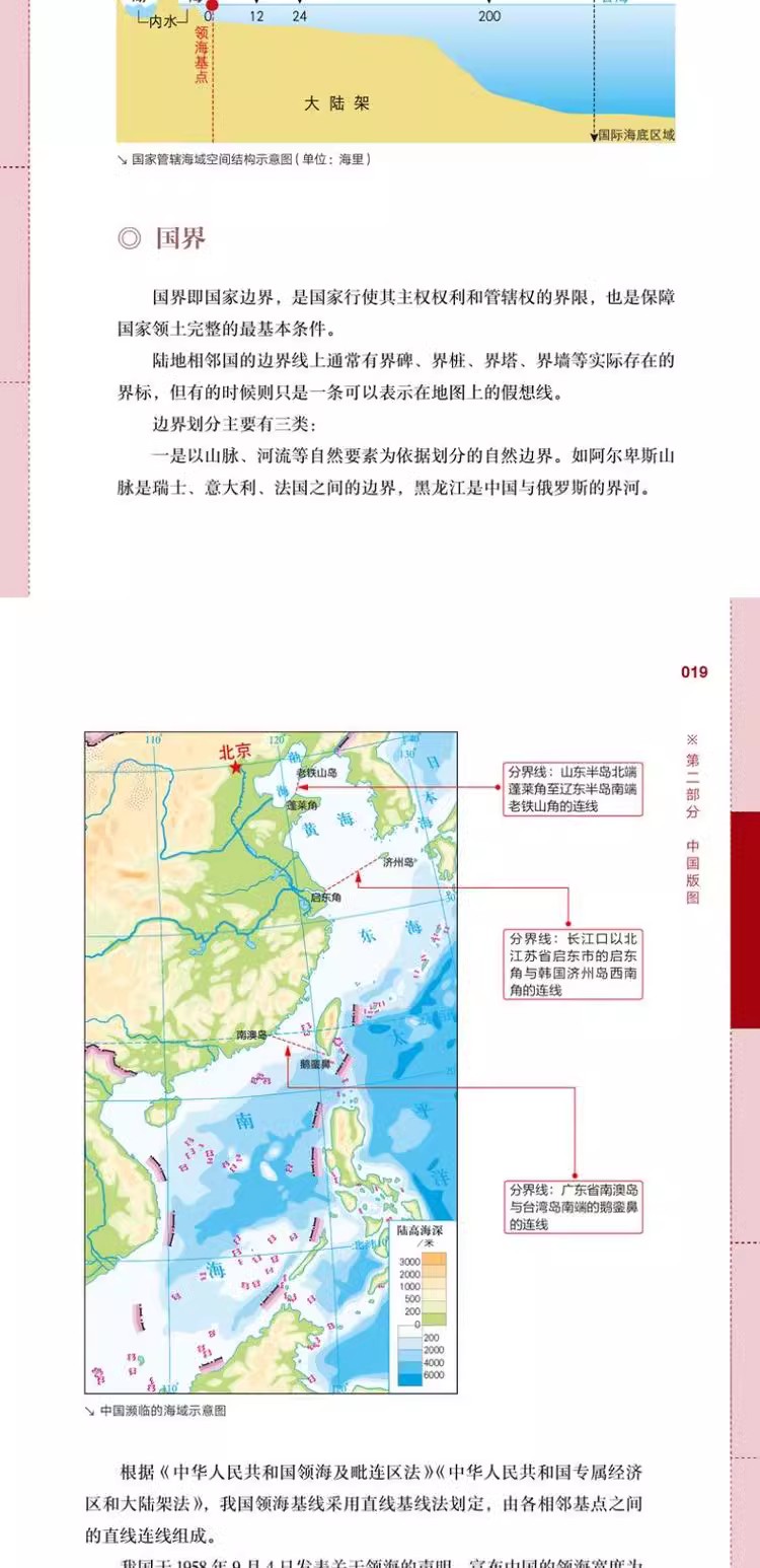 国家版图知识读本 全国版图知识竞赛 中小学组参考 版图意识教育 南海诸岛 香港澳门台湾 领空 领海 中国地图出版社 - 图1