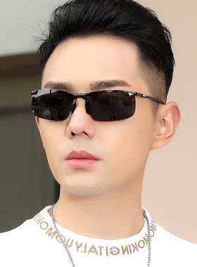 新款变色偏光钓鱼专用两用眼镜