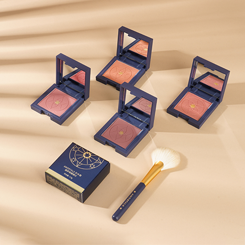 慕恩化妆品专营店韩国尔木萄元气腮红自然修容女阴影裸妆胭脂高潮橘色小盘正品0