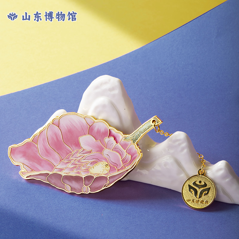 山东博物馆 粉彩秋操杯冰箱贴文创旅游周边纪念品男女学生礼品