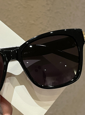 黑框墨镜女显脸小防晒素颜高级感