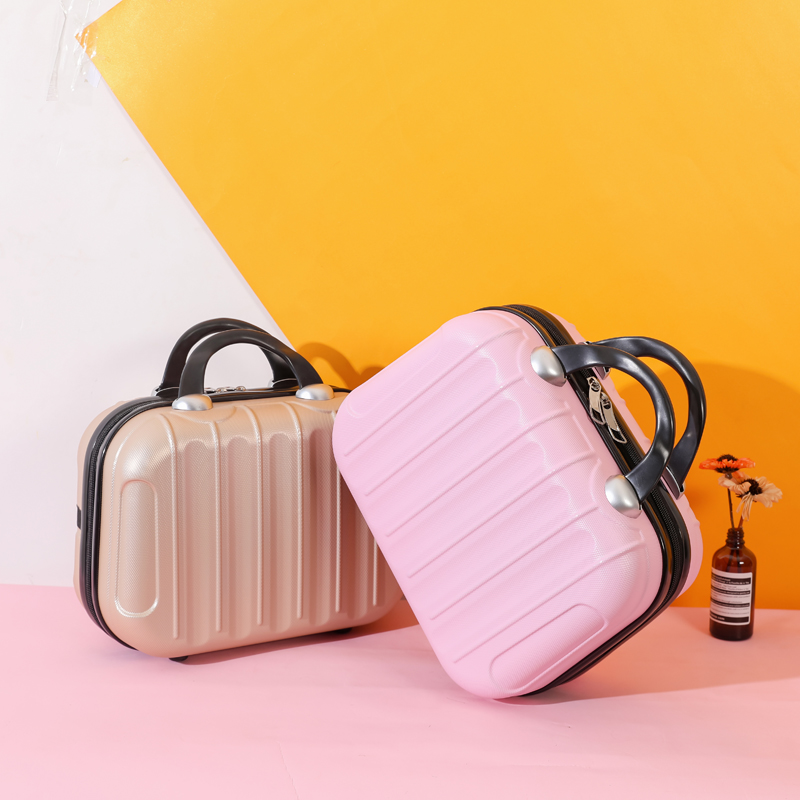 手提箱16寸带密码锁皮箱轻便化妆包 平凡站旅行箱