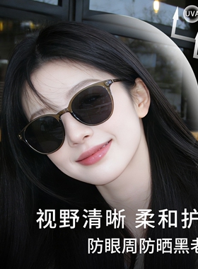 猫眼偏光防紫外墨镜近视带度数