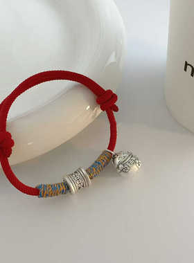 女款招财猫寓意手饰足银国风