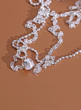 古罗珠宝s925银项链925银女生