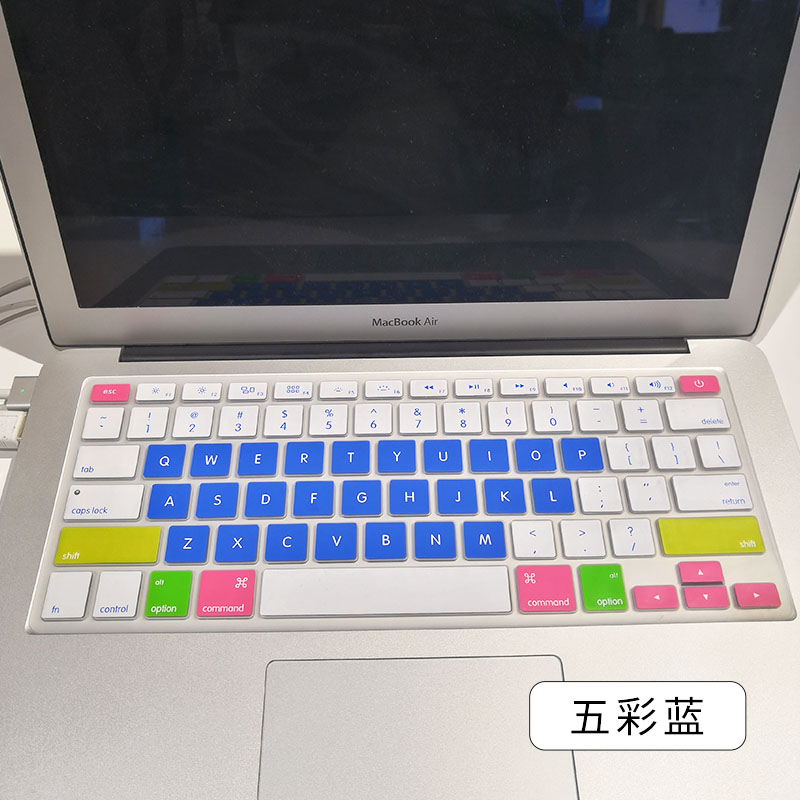 苹果MacBook Air A1466 A1369 A1304笔记本键盘膜13.3寸电脑贴膜小白A1181 A1342按键防尘保护套凹凸垫罩配件 - 图3