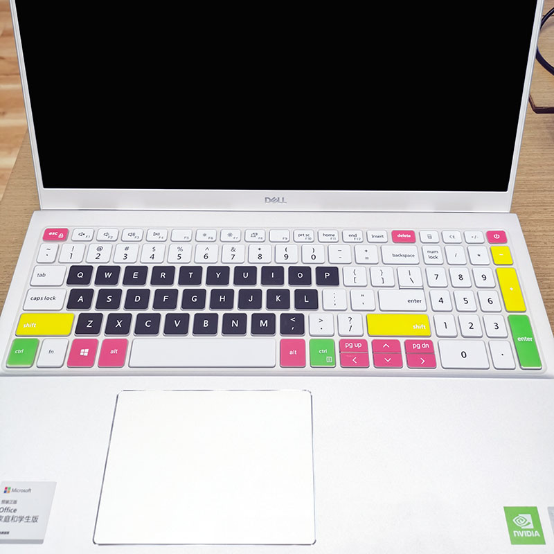 2020款戴尔灵越5501 5502 Urban笔记本键盘保护膜15.6寸电脑贴膜Inspiron 5508 5509 5505按键防尘套凹凸垫罩 - 图2