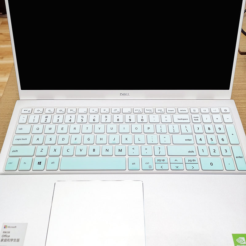 2020款戴尔灵越5501 5502 Urban笔记本键盘保护膜15.6寸电脑贴膜Inspiron 5508 5509 5505按键防尘套凹凸垫罩 - 图0