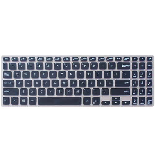 V5000F华硕顽石6代FL8700 FL8700FJ Y5200笔记本键盘保护膜15.6寸电脑贴FL8700FJ8565按键防尘套凹凸垫M5050 - 图3