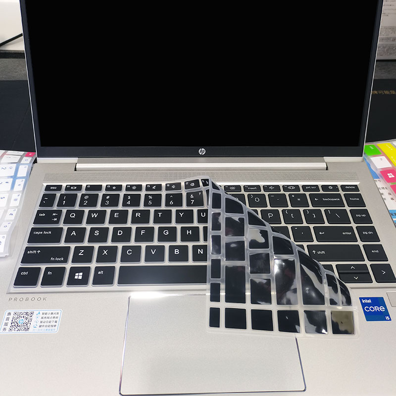 适用于惠普HP EliteBook 640 G10笔记本键盘保护膜14寸电脑贴645 G9按键防尘套凹凸垫罩屏幕键位全覆盖配件 - 图0