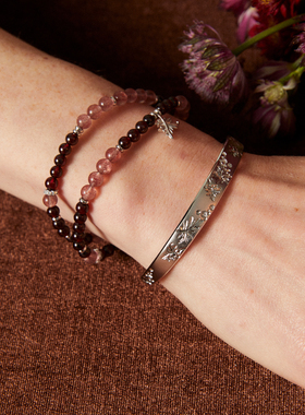 Mouhooland/暮后之地葡萄系列双层葡萄手串情侣款小众设计手串