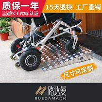 Steel Sheet Rubber Mat Hotel Building Threshold Pedal Wheelchair Step Board Over Door Special Roadside U-Board Upper Aisle Hotel