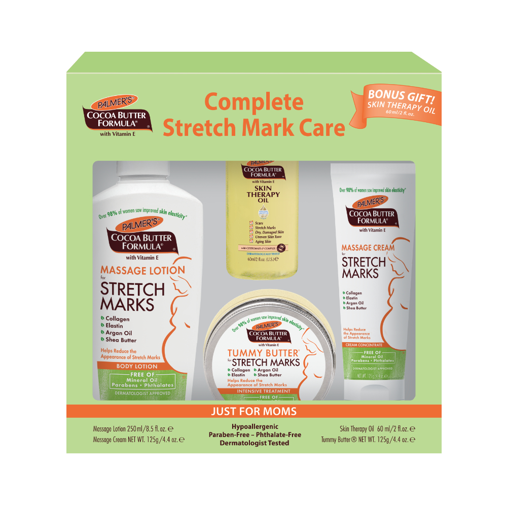 天猫国际母婴直营【直营】帕玛氏 Palmer’s 妈妈产前产后妊娠纹修护礼盒套装0