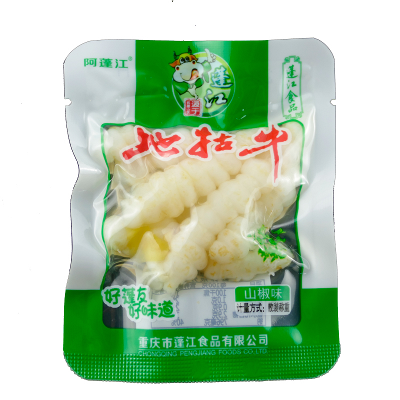 重庆特产阿蓬江地牯牛竹笋花生山椒味独立小包装开胃小吃称重500g高清大图