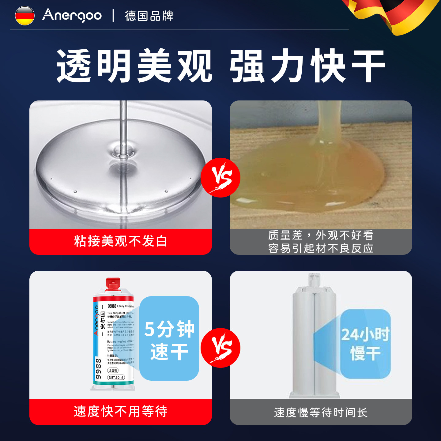 环氧树脂ab胶水强力快干胶全透明粘金属鱼竿导环玉石手办陶瓷铁不锈钢玻璃大理石木头塑料防水耐高低温结构胶,淘宝优惠券,粉丝福利购,淘宝优惠卷