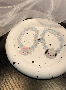 情侣亚克力树脂可爱磁吸