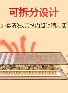 护宫腰部腰带电加热敷家用艾灸包